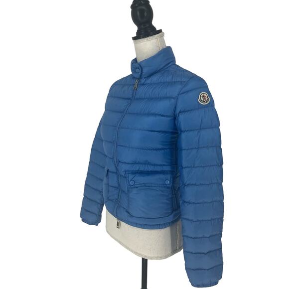Moncler Puffer Archivio DNA Lans Down Jacket in Blue - Picture 4 of 16